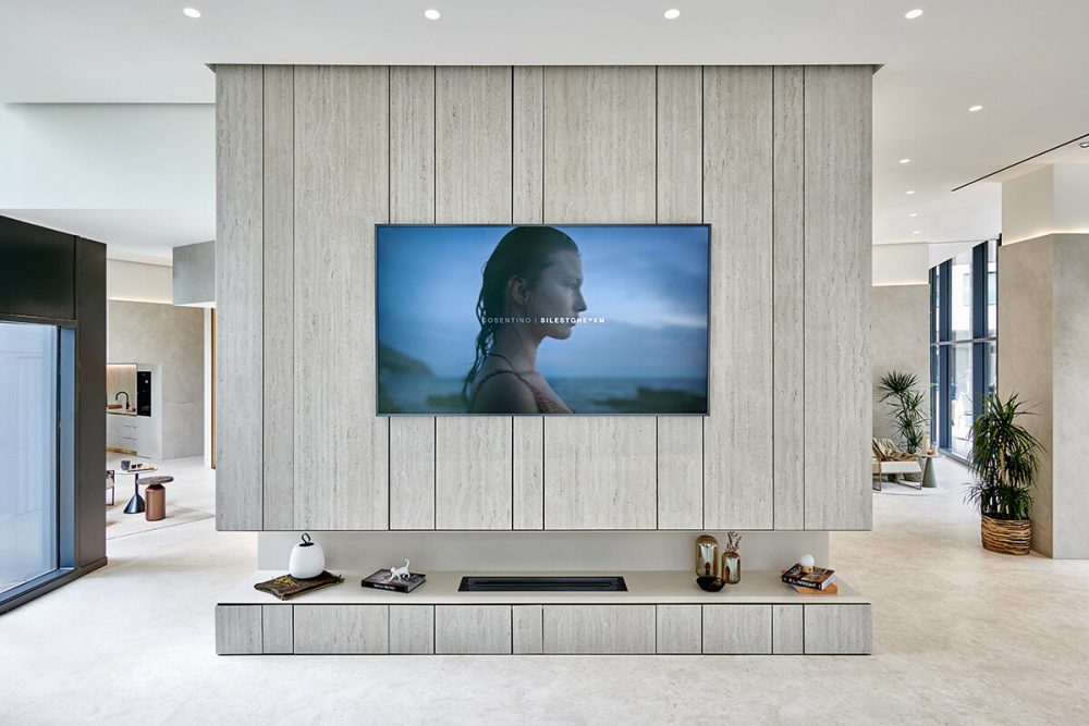 Fotografía de interiorismo en Cosentino City Bilbao realizada por Luis García Craus