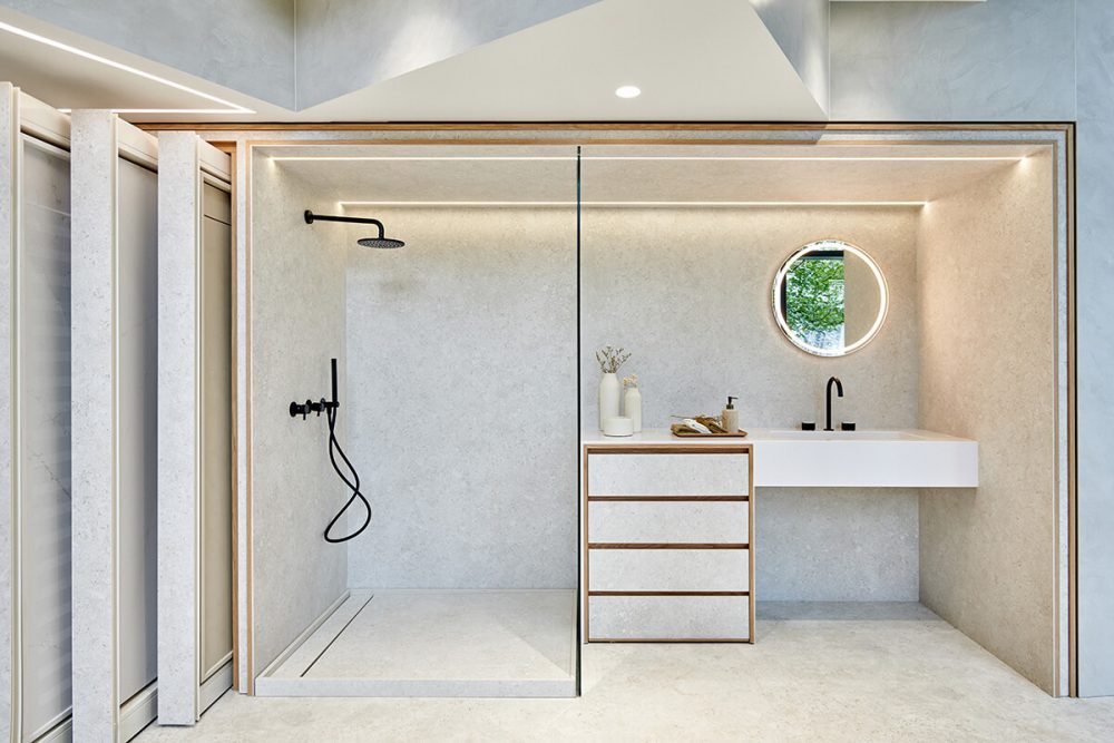 Fotografía de interiorismo en Cosentino City Bilbao realizada por Luis García Craus